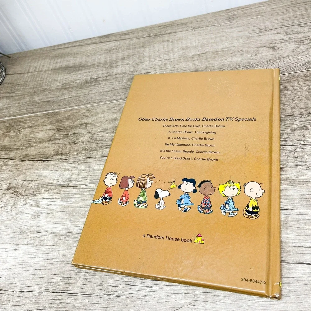 Its Arbor Day Charlie Brown Charles M Schulz 1977 Hardcover Peanuts Book 1st Ed